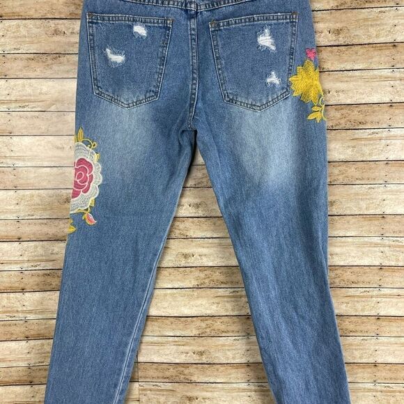 Article Floral Jeans sz XS - Picture 2 of 4
